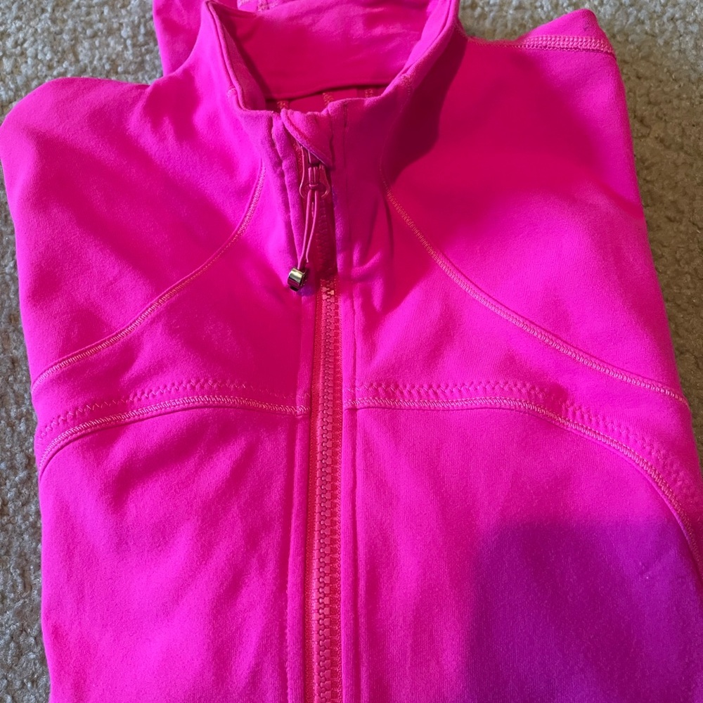Lululemon Pink Jacket Size 10